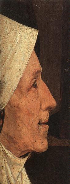 BOSCH, Hieronymus Head of a Woman Germany oil painting art